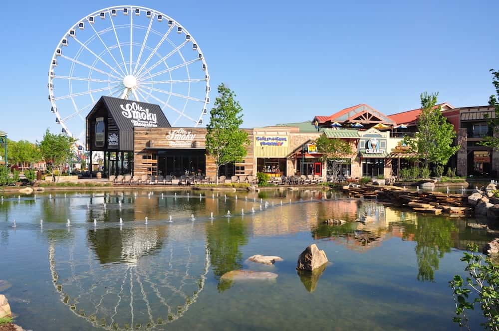 Shops at The Island in Pigeon Forge.