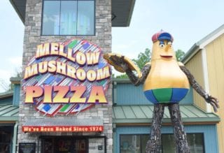 mellow mushroom at the island in pigeon forge