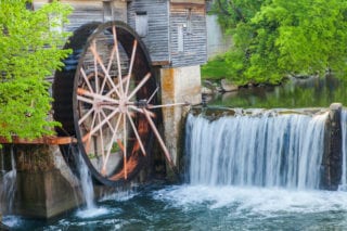 old mill in pigeon forge
